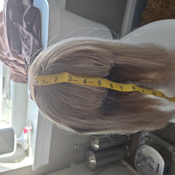 Human hair topper